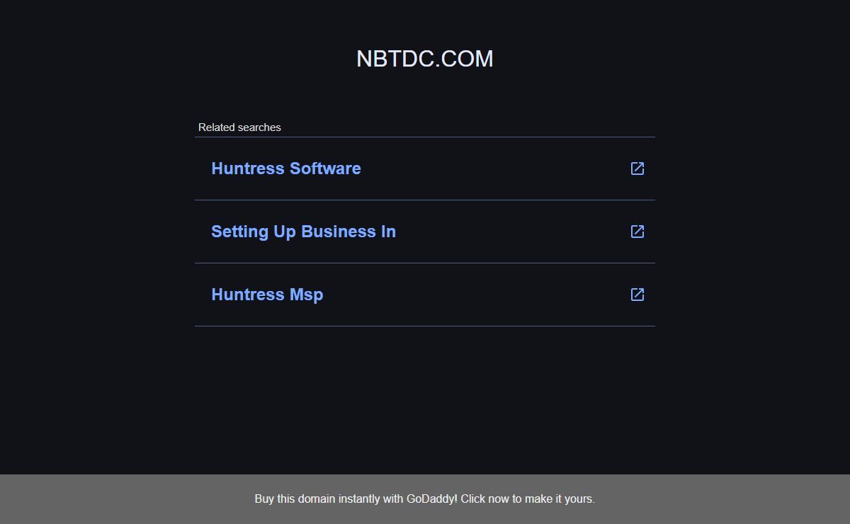 nbtdc.com
