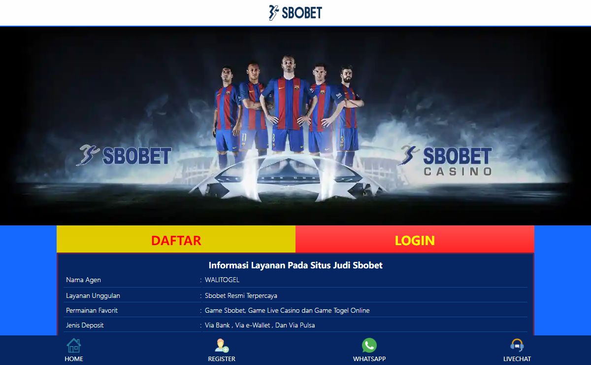 Daftar Sbobet Dan Login Sbobet Mobile Pada Link Agen Sbobet Resmi