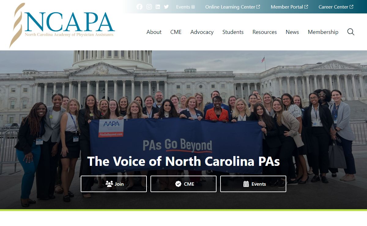 NCAPA - North Carolina Academy of Physician Assistants