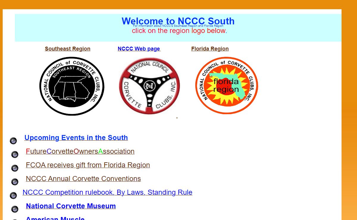 National Council of Corvette Clubs - South -