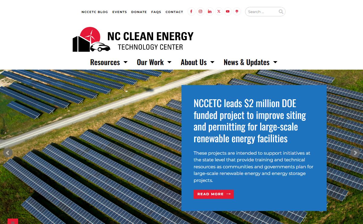 NC Clean Energy Technology Center | Advancing a Clean Energy Economy