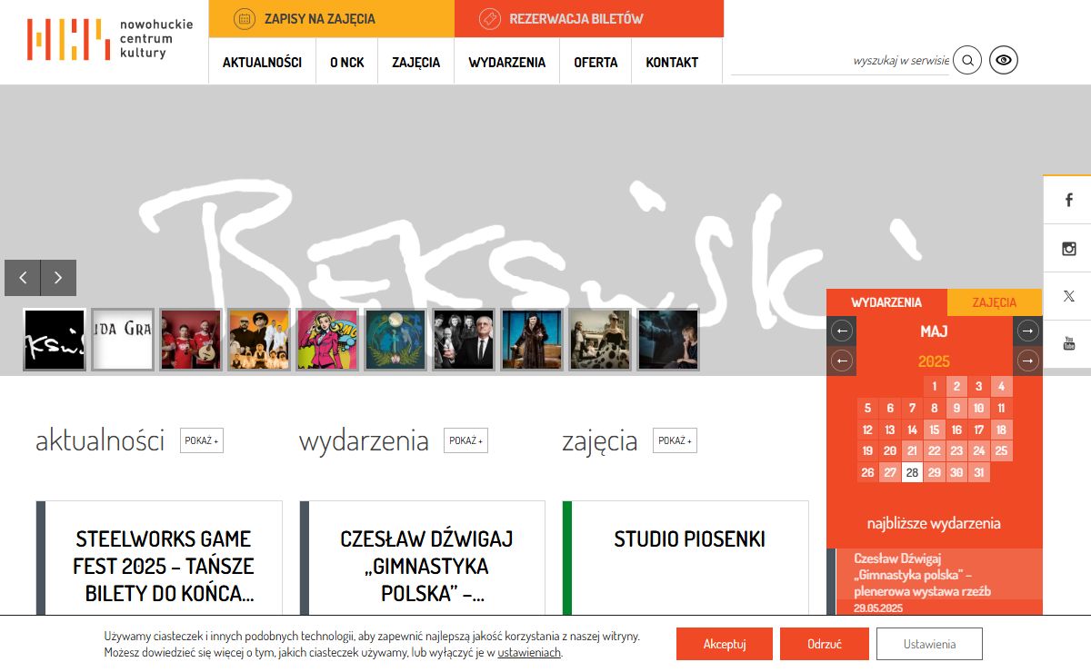 Nakręcamy kulturę – Nowohuckie Centrum Kultury