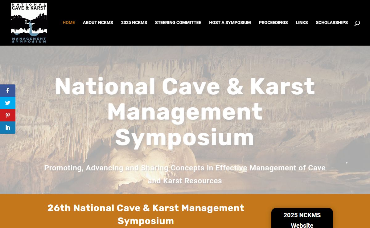 Cave & Karst Management Symposium | NCKMS