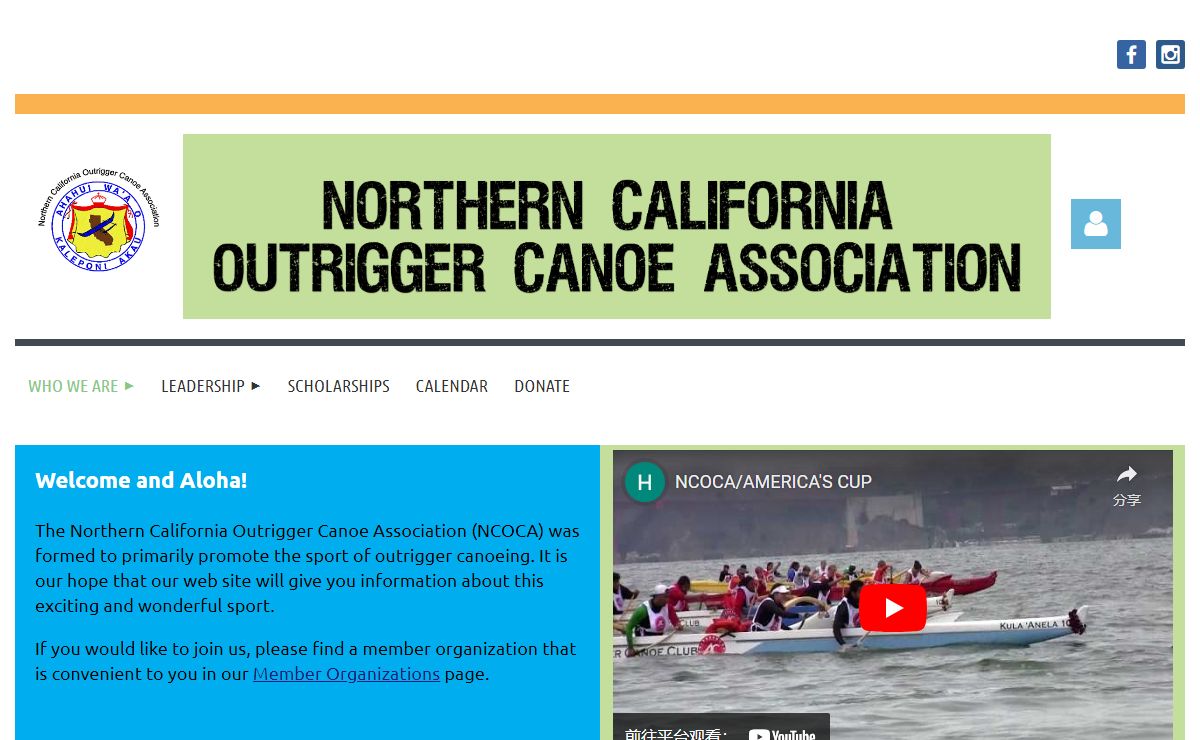 Northern California Outrigger Canoe Association - Who We Are