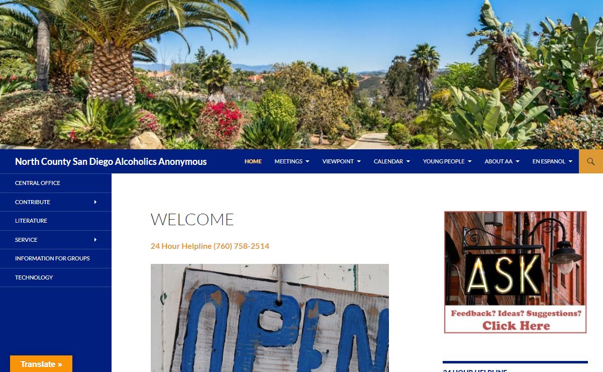 North County San Diego Alcoholics Anonymous