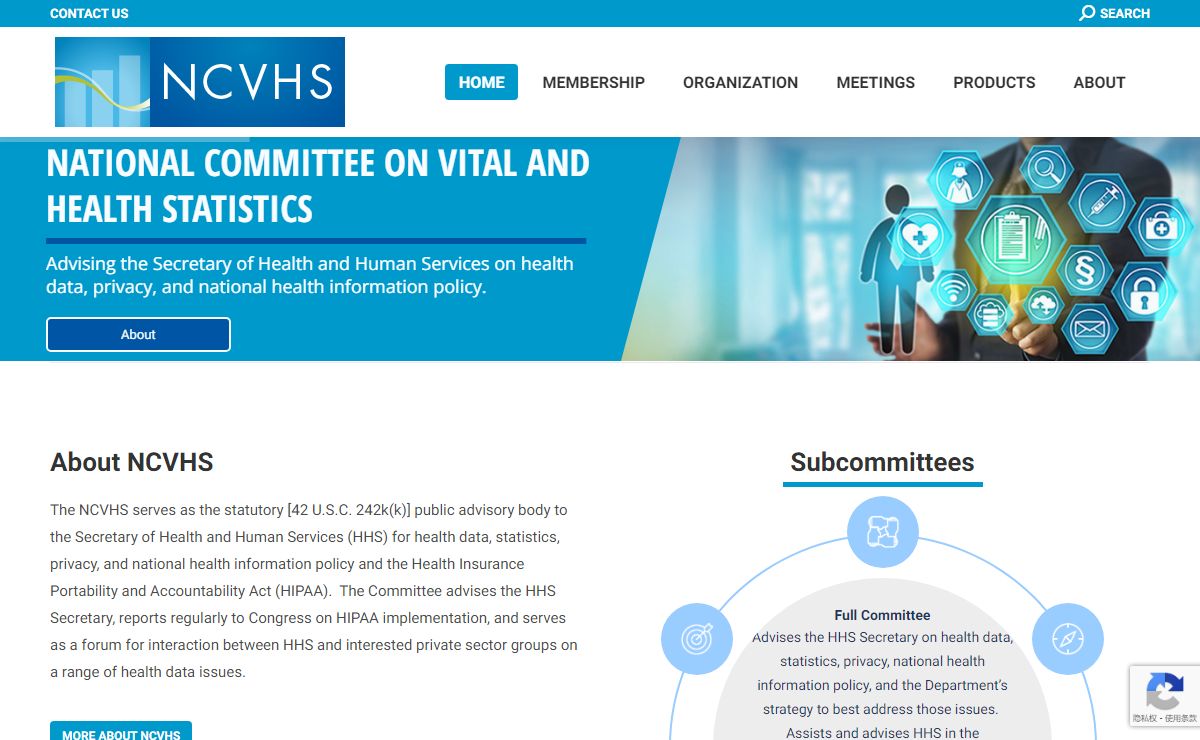 National Committee on Vital and Health Statistics