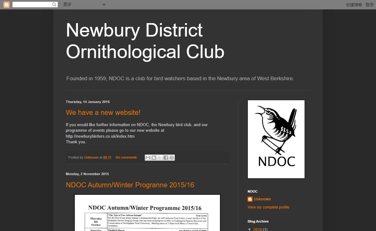 Newbury District Ornithological Club