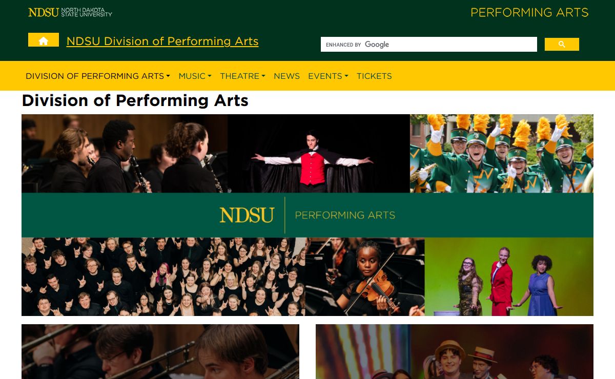 NDSU Division of Performing Arts