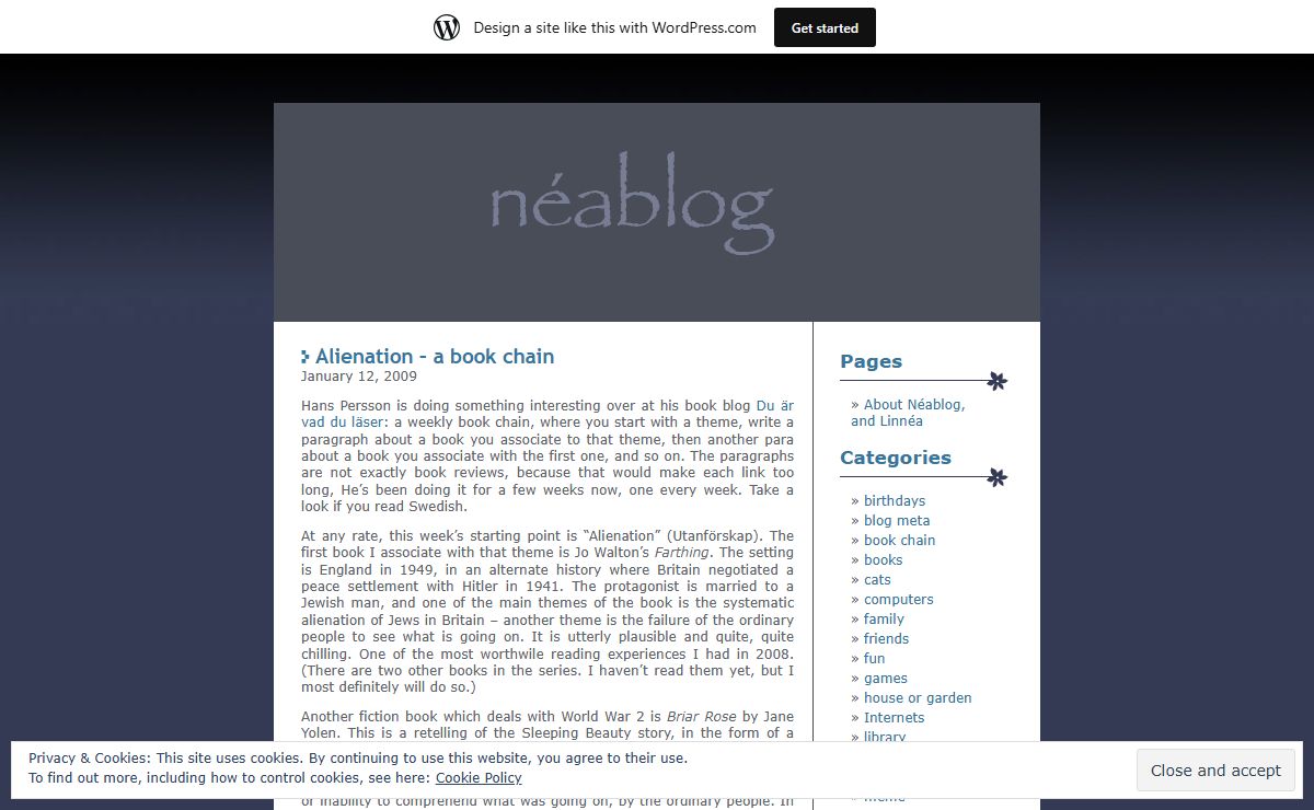 Neablog | It is what it is, is what it is.