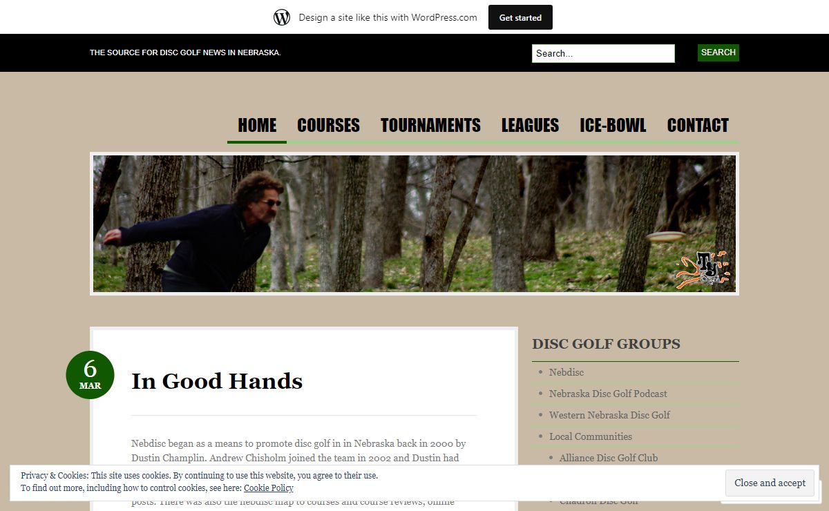 nebdisc | The source for disc golf news in Nebraska.