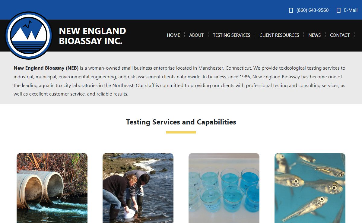 Toxicological Testing Services - New England Bioassay