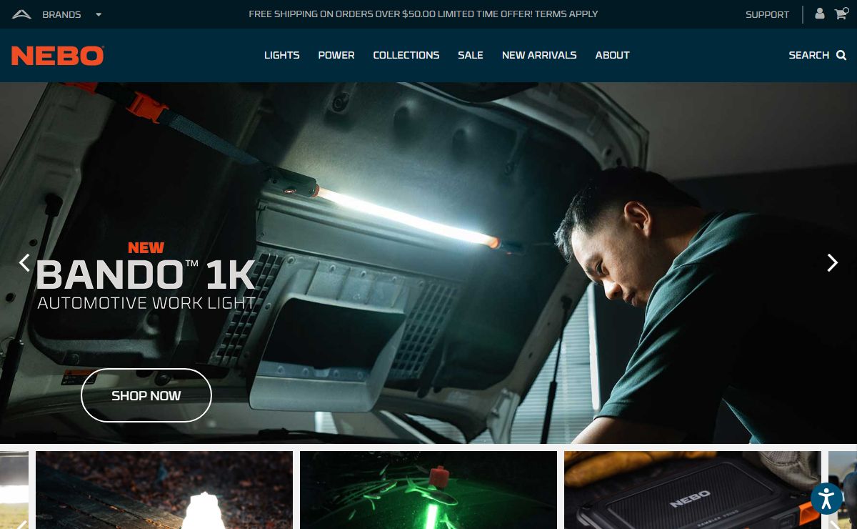 LED Flashlights, Lanterns, Headlamps & Work Lights – Bright Rechargeable Flashlights - NEBO