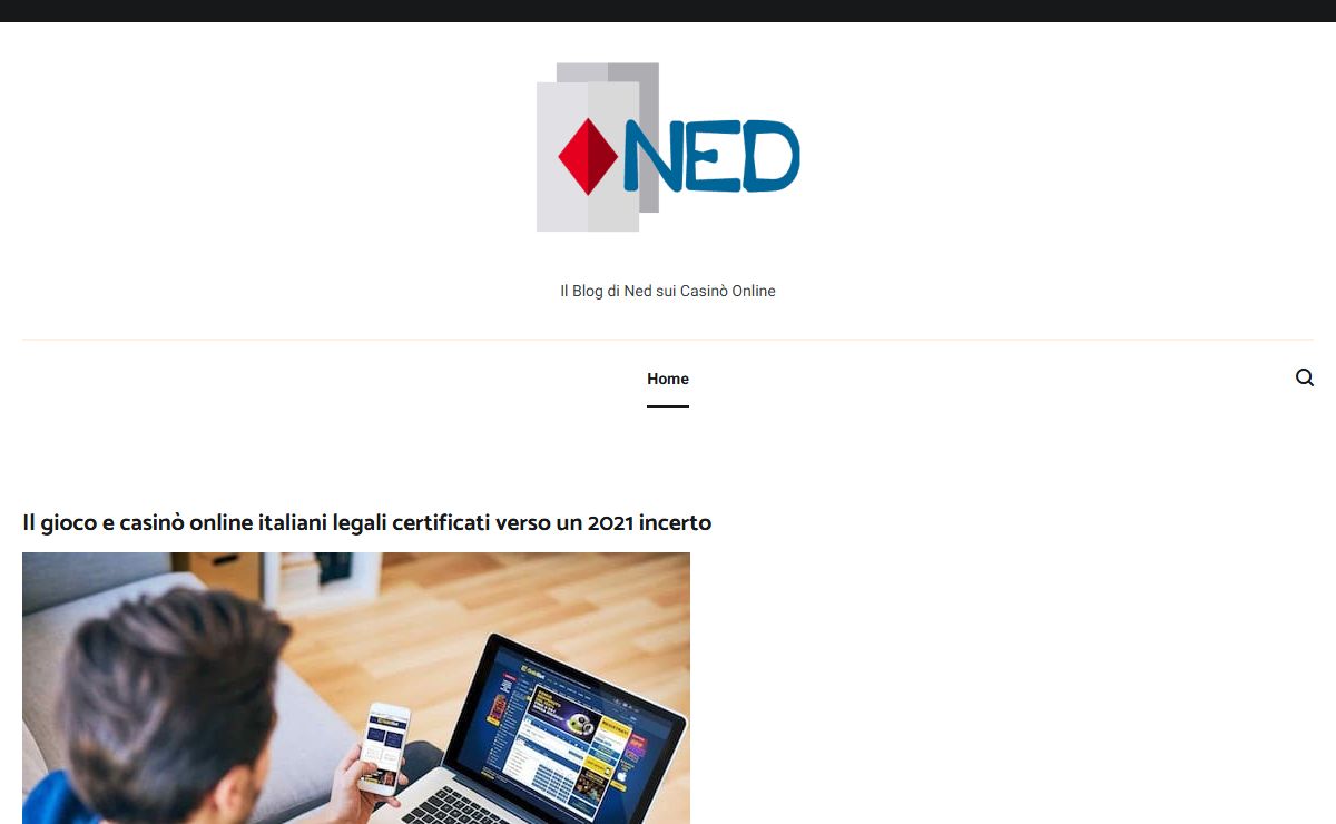 - Il Blog di Ned sui Casinò Online