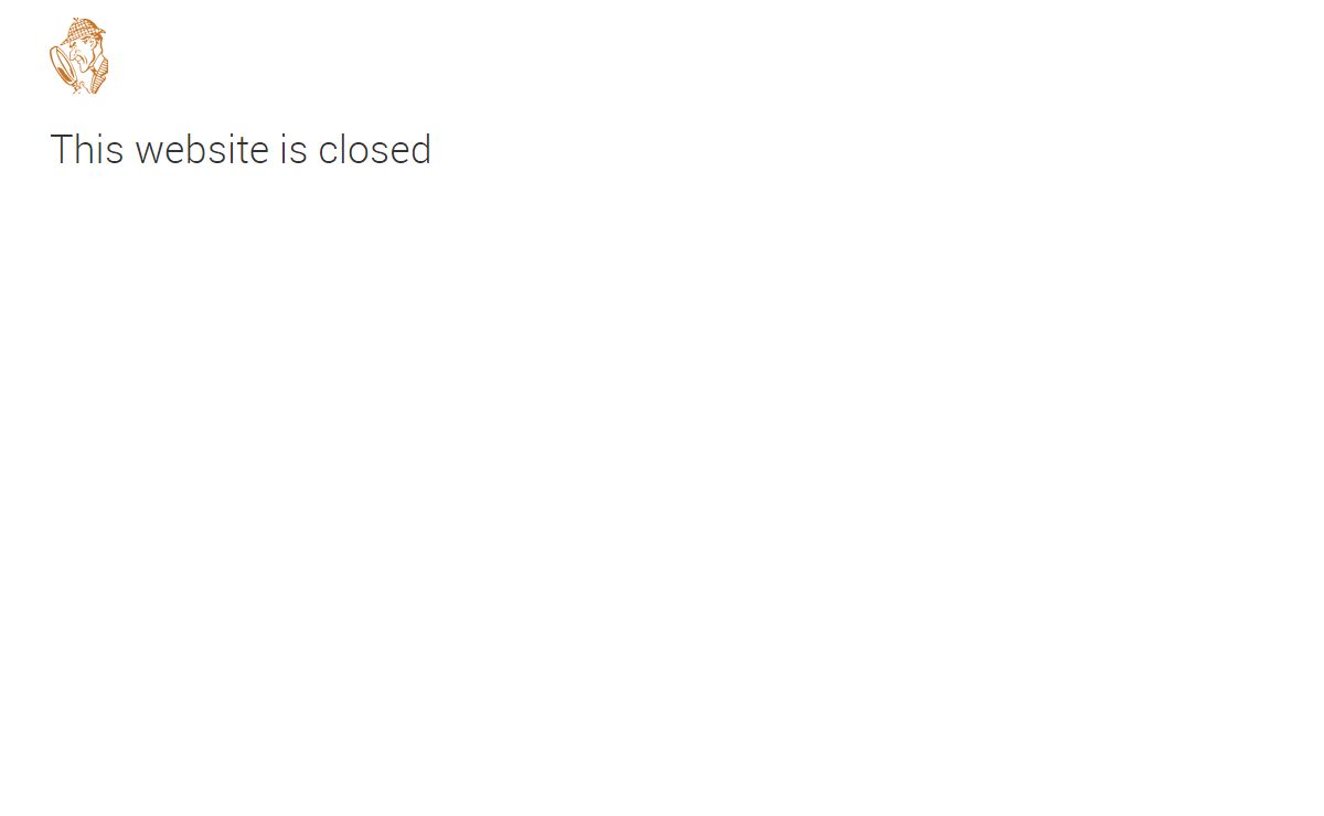 This website is closed - NeedleFinder
