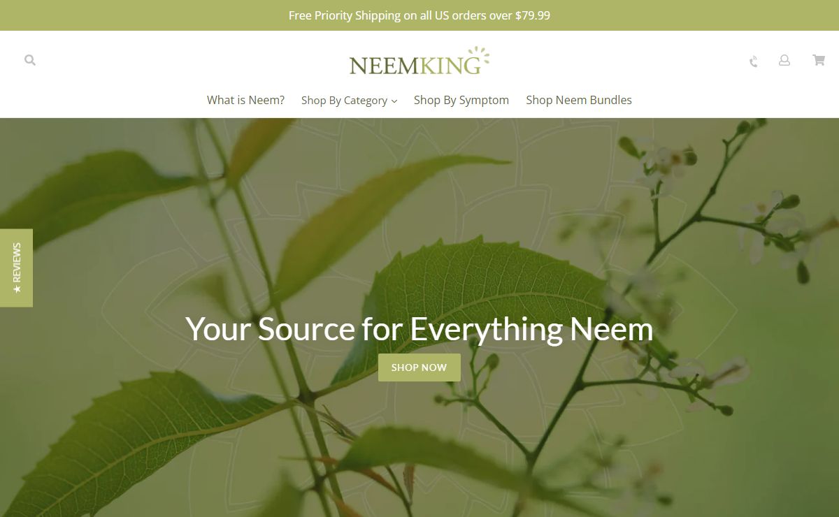 NEEMKING Your Source For Pure Natural Organic Neem Oil & Neem products – NeemKing