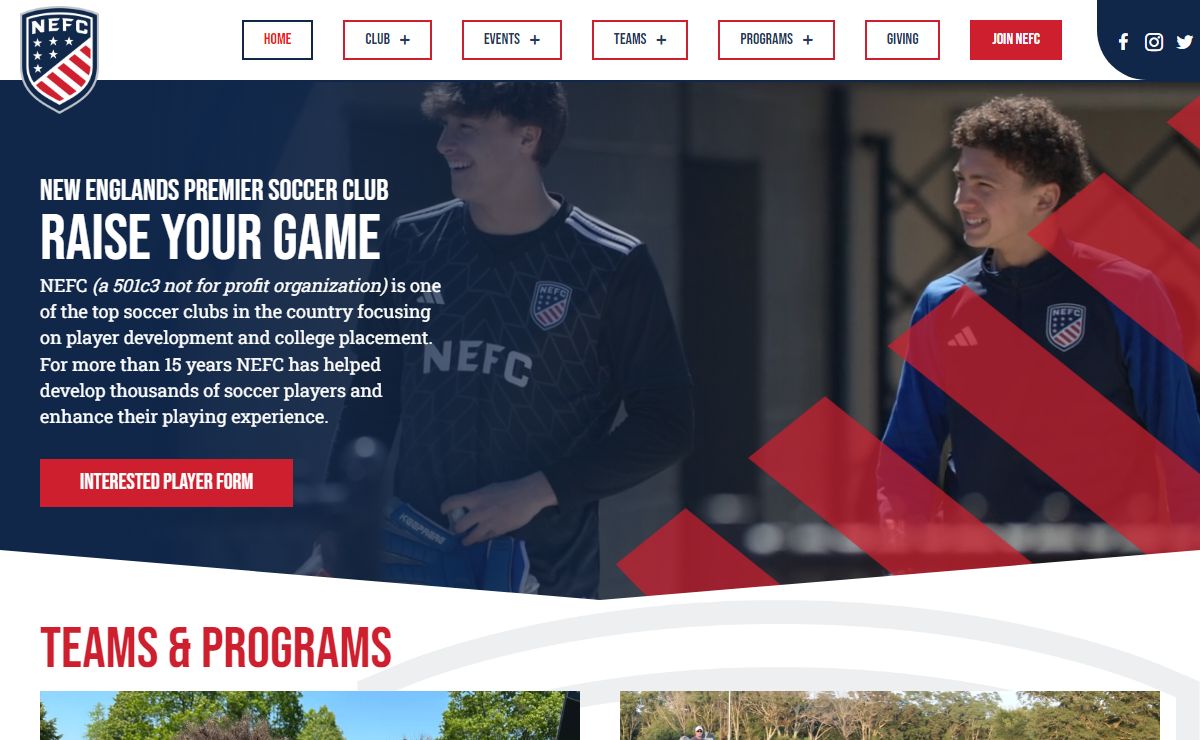 NEFC - New Englands Premier Soccer Club