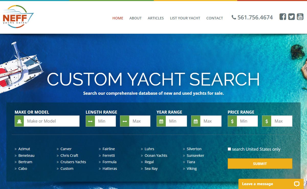 Neff Yacht Sales / Used Yachts and Superyachts for Sale