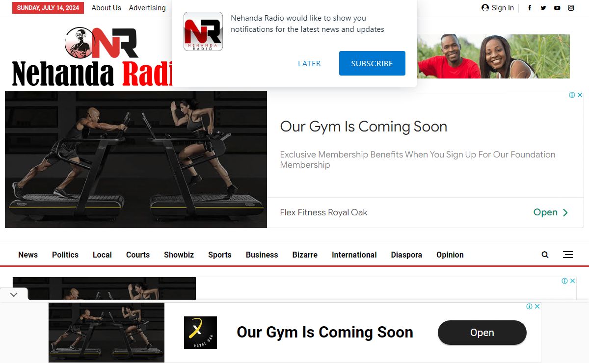 Nehanda Radio - Zimbabwe News and Internet Radio Station