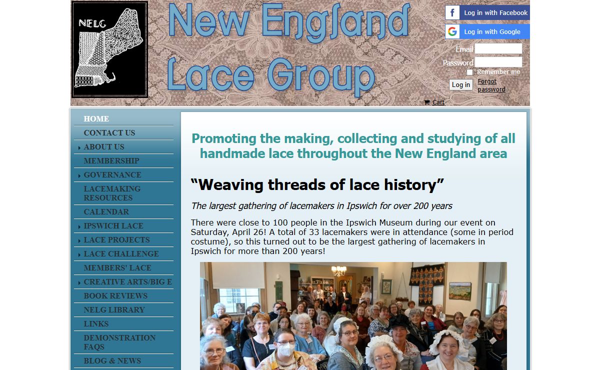New England Lace Group - Home