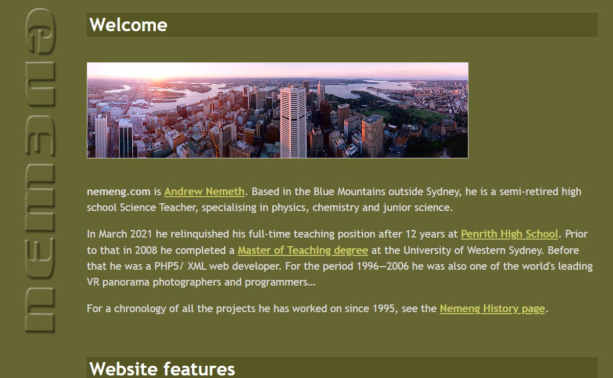 Andrew Nemeth Φ <!--#echo var="HTTP_HOST" -->