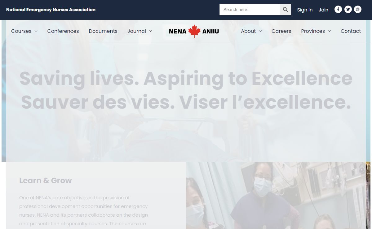 National Emergency Nurses Association – Canada's Official Emergency Nurses Association