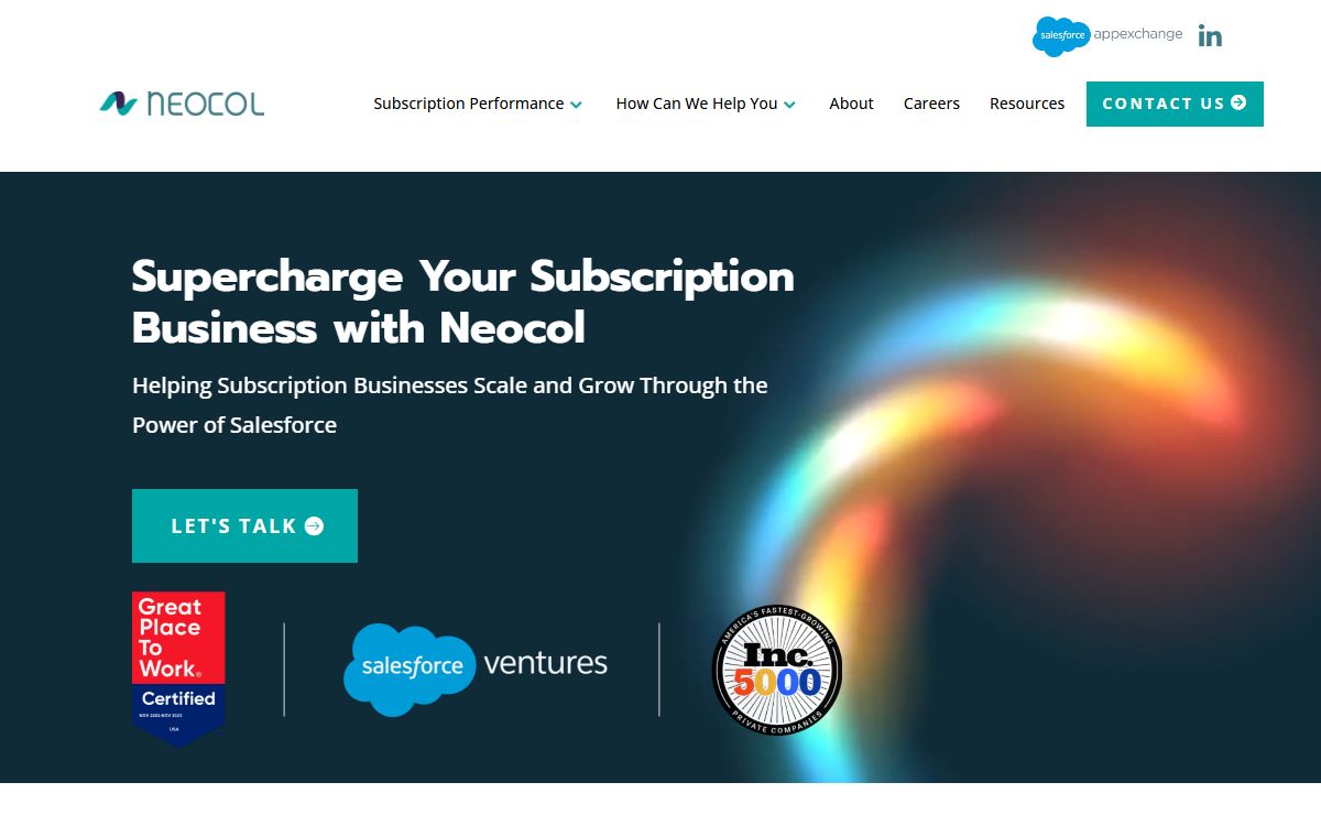 Neocol | Helping Subscription Businesses Scale | Salesforce Consulting
