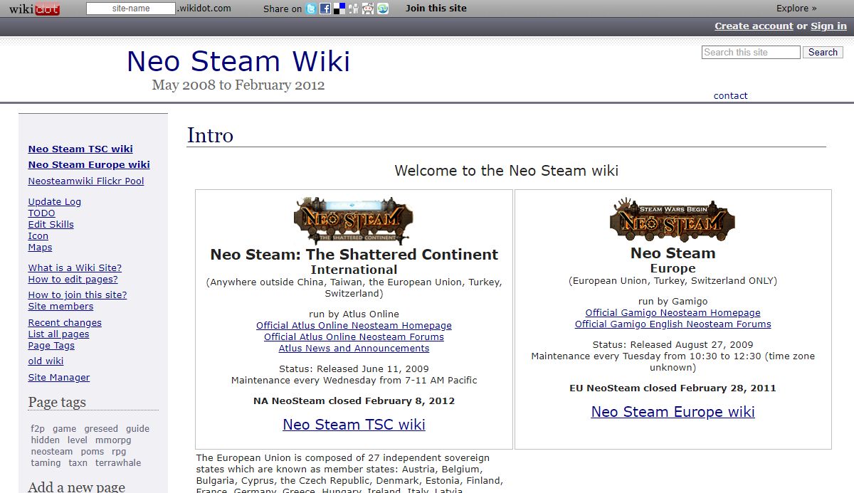 Intro - Neo Steam Wiki