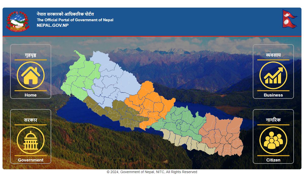 Nepal Government National Portal | नेपाल सरकारको आधिकारिक पोर्टल | Nepal