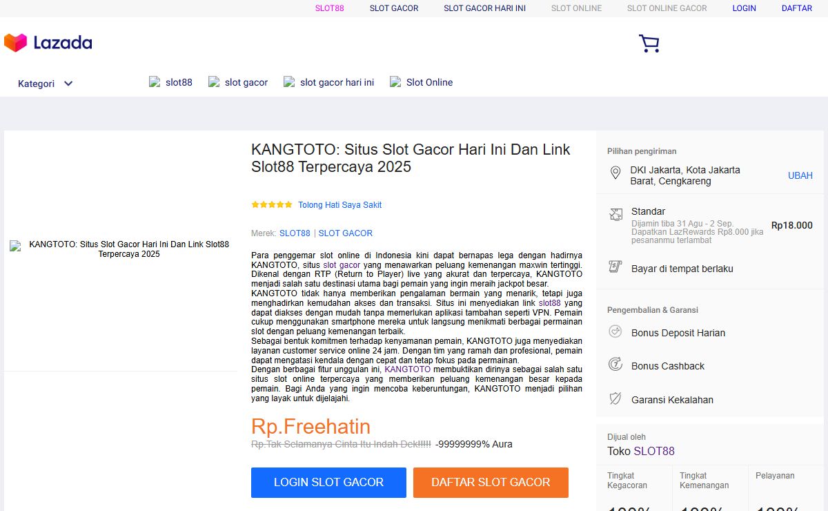 KANGTOTO: Situs Slot Gacor Hari Ini Dan Link Slot88 Terpercaya 2025
