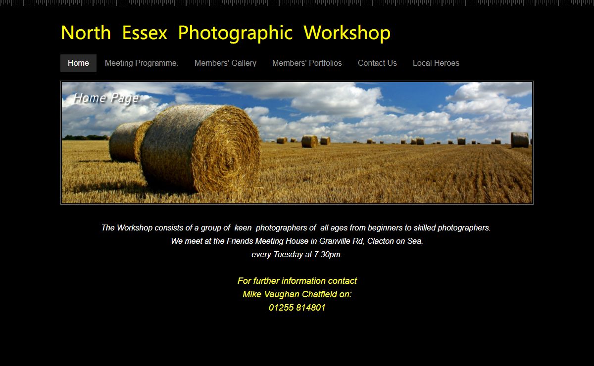 North  Essex  Photographic  Workshop - Home