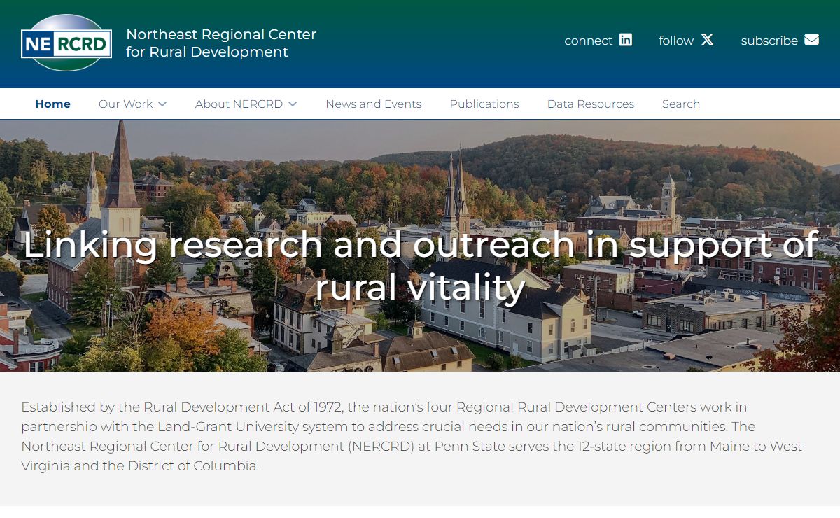 Home - Northeast Regional Center for Rural Development