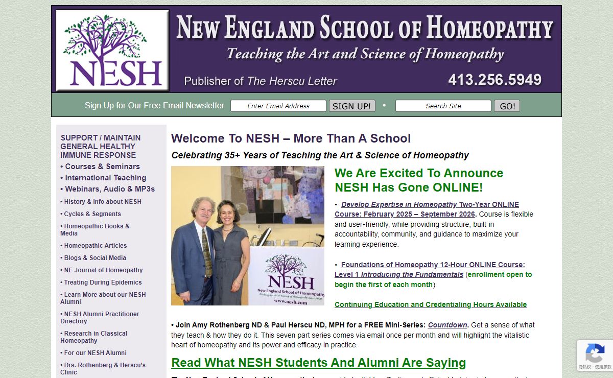 New England School of Homeopathy