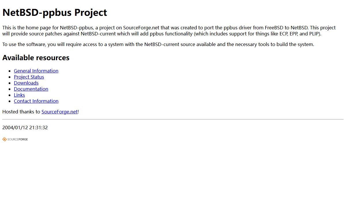 NetBSD-ppbus Project - Better Parallel Port Driver for NetBSD