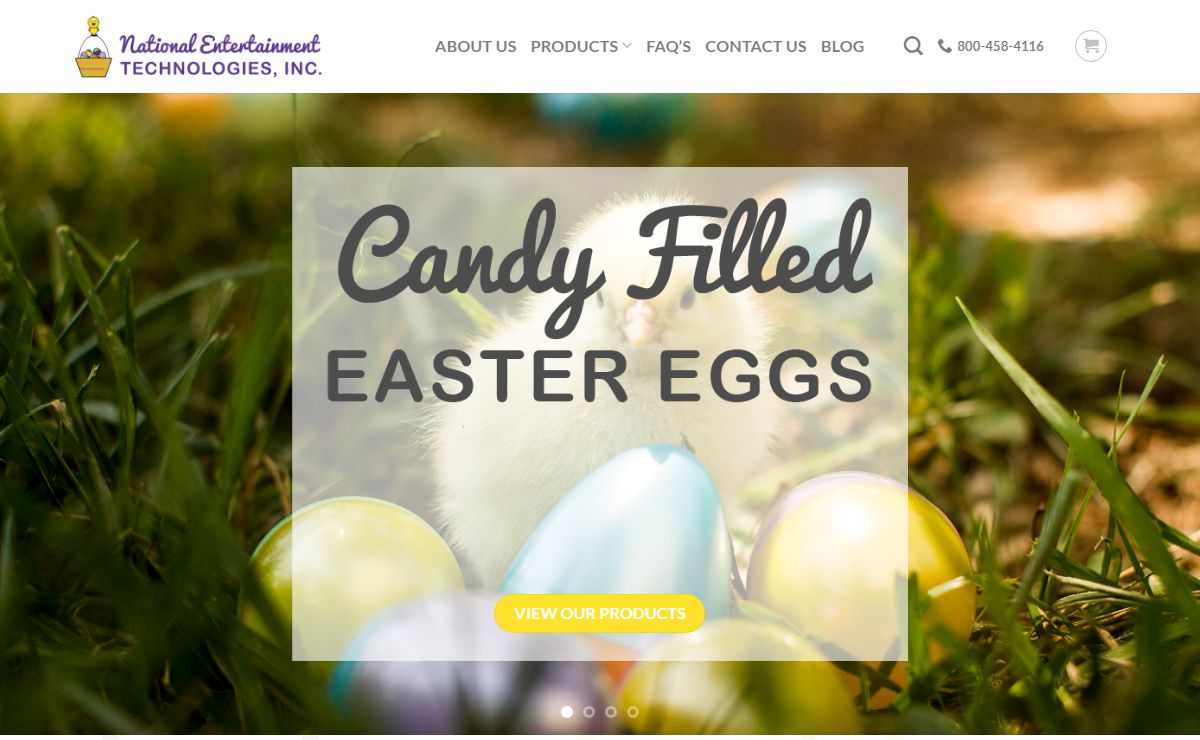 Plastic Eggs | National Entertainment Technologies, Inc
