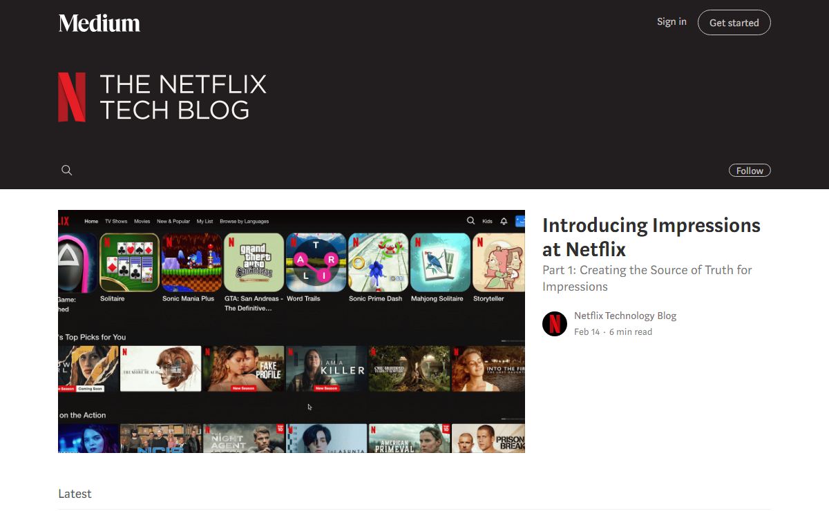 Netflix TechBlog