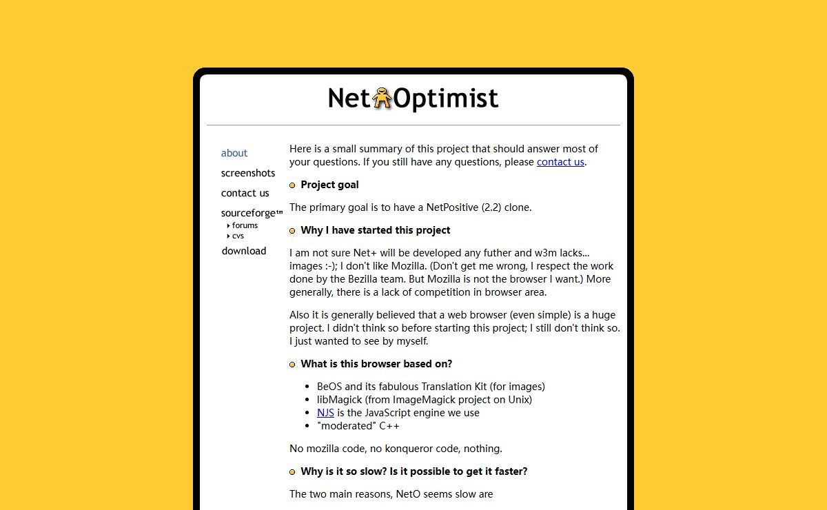 NetOptimist | About