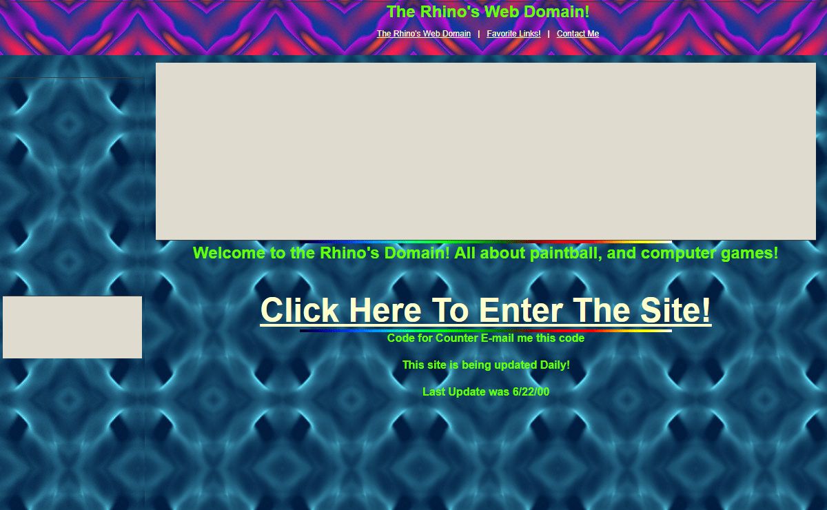 The Rhinos Web Domain!