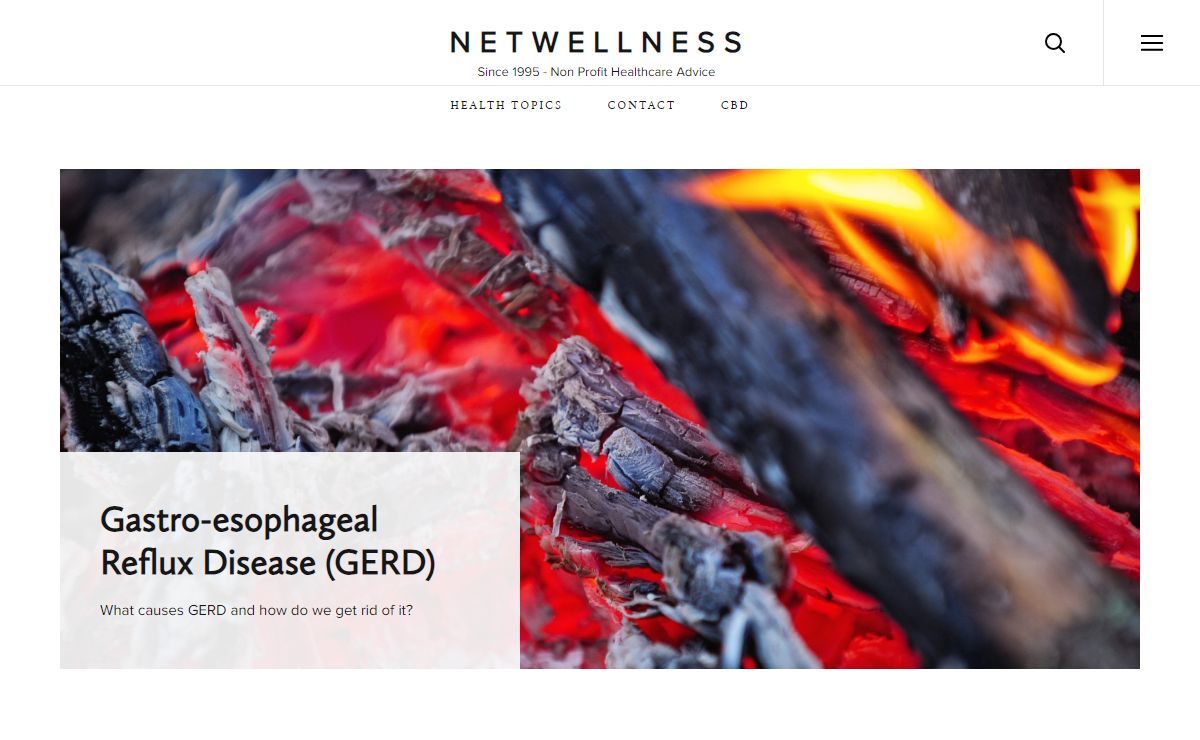 NetWellness.org – Since 1995 – Non Profit Healthcare Advice