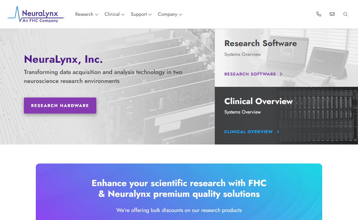 NeuraLynx – Advanced Electrophysiology Solutions