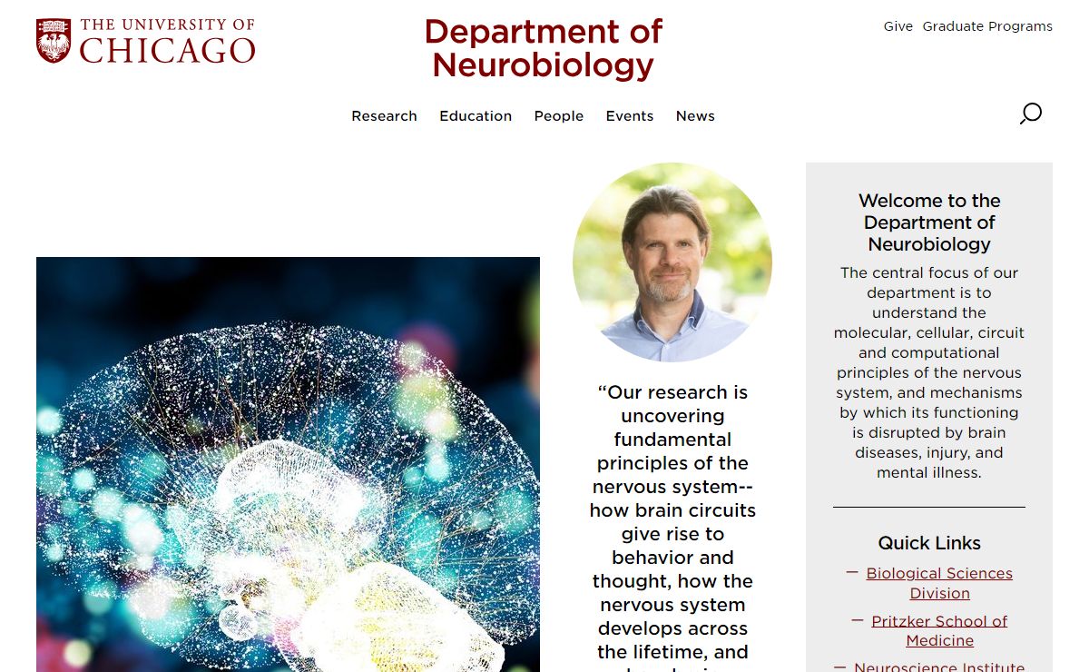 Department of Neurobiology | The University of Chicago
