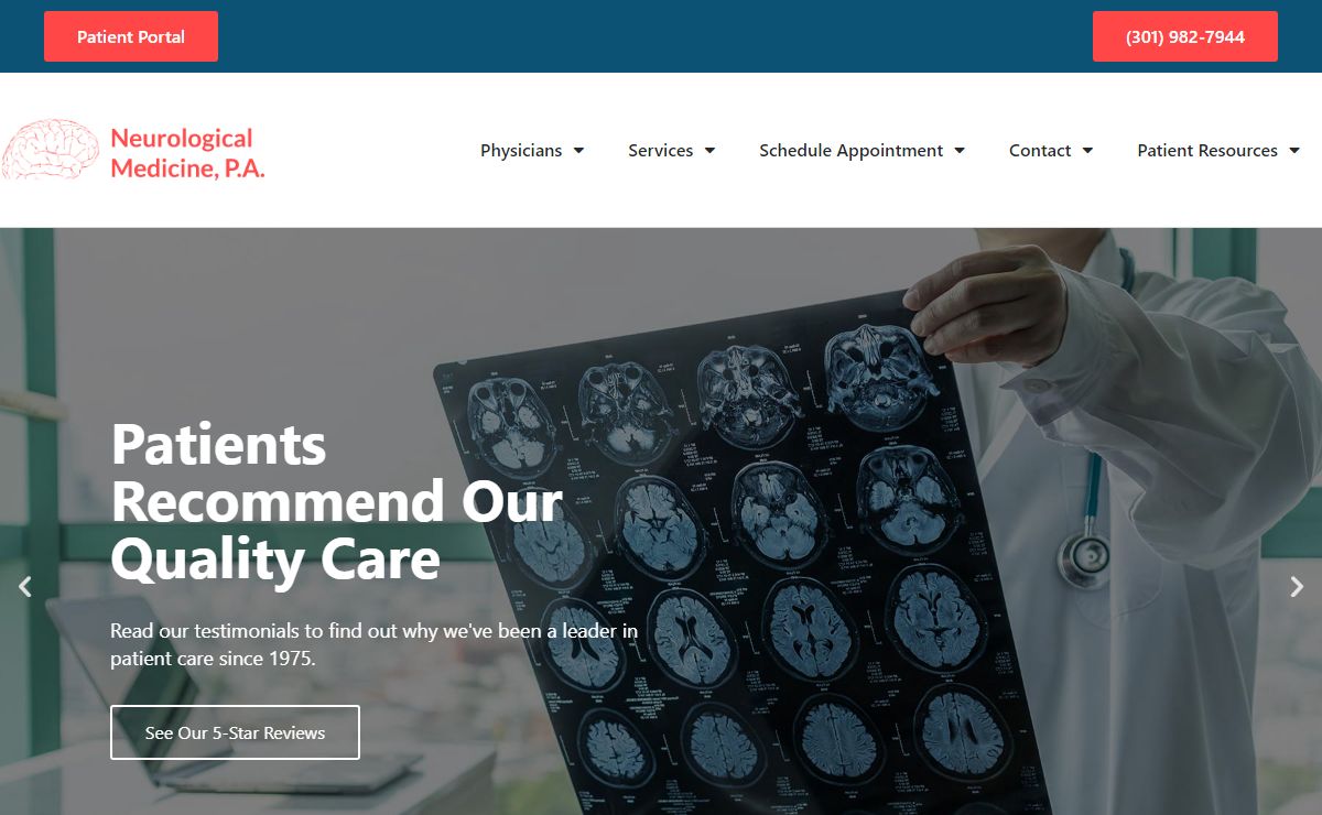 Neurological Medicine, P.A. Maryland - Neuro Physical Therapy Prince Georges County