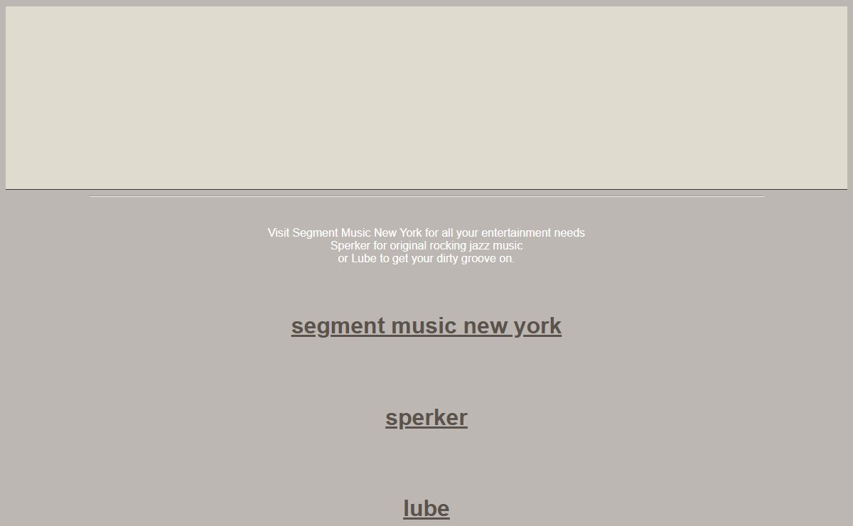 Segment New York Homepage