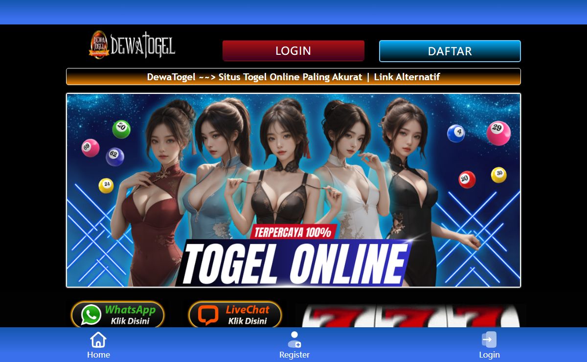DewaTogel ~~> Situs Togel Online Paling Akurat | Link Alternatif