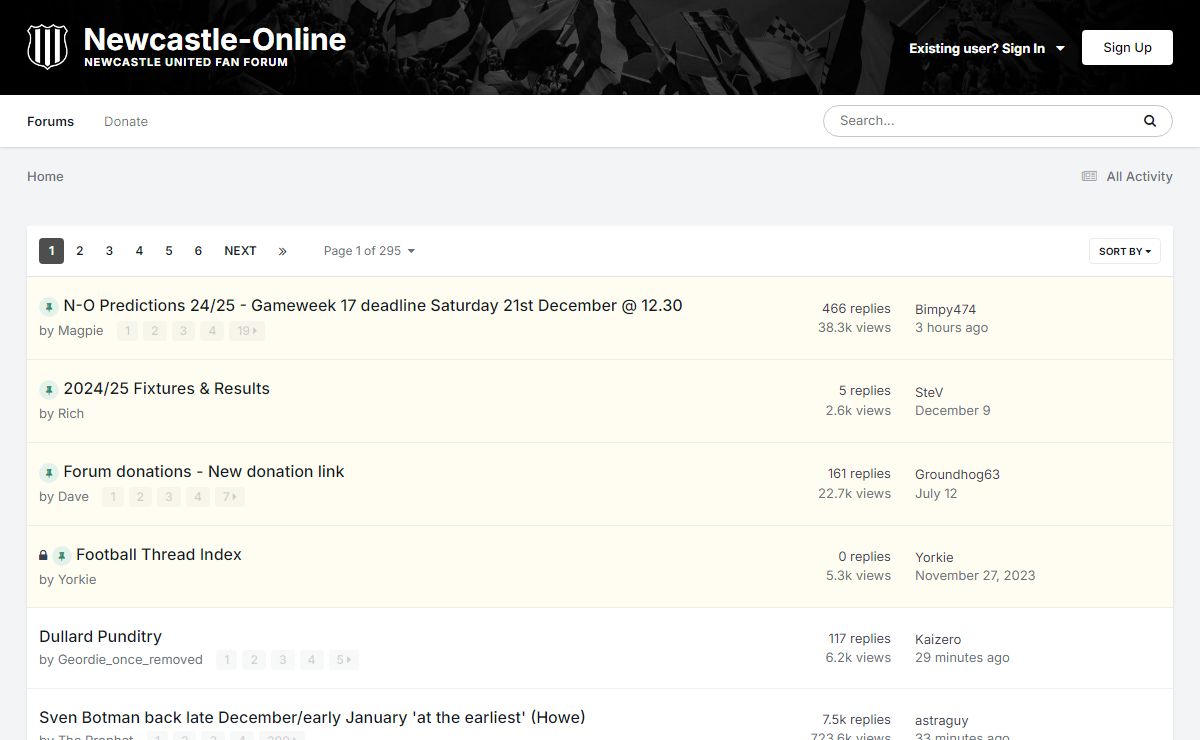 Newcastle-Online | NUFC Fan Forum