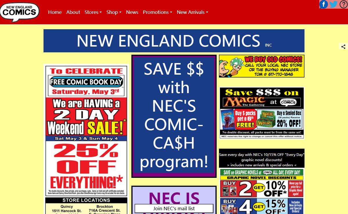 New England Comics