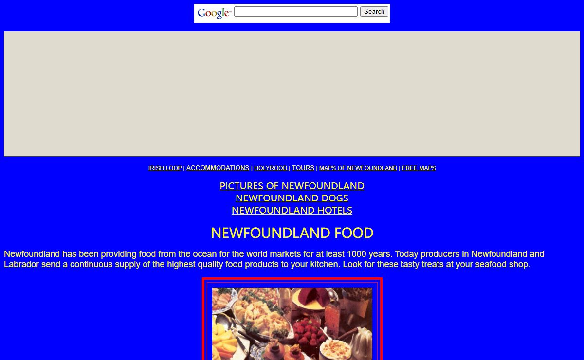 Newfoundland Food, For all your Newfoundland Recipes, Newfoundland Cooking, visit Newfoundland Food First.