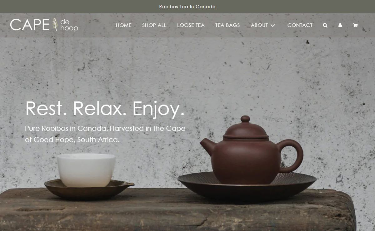 Cape De Hoop Rooibos Tea | Shop Tea Online