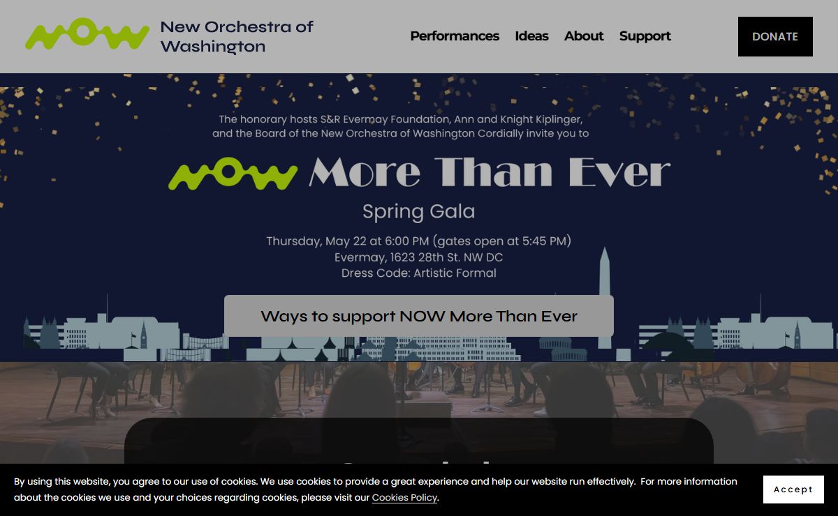 New Orchestra of Washington | Experience Musical Diversity
