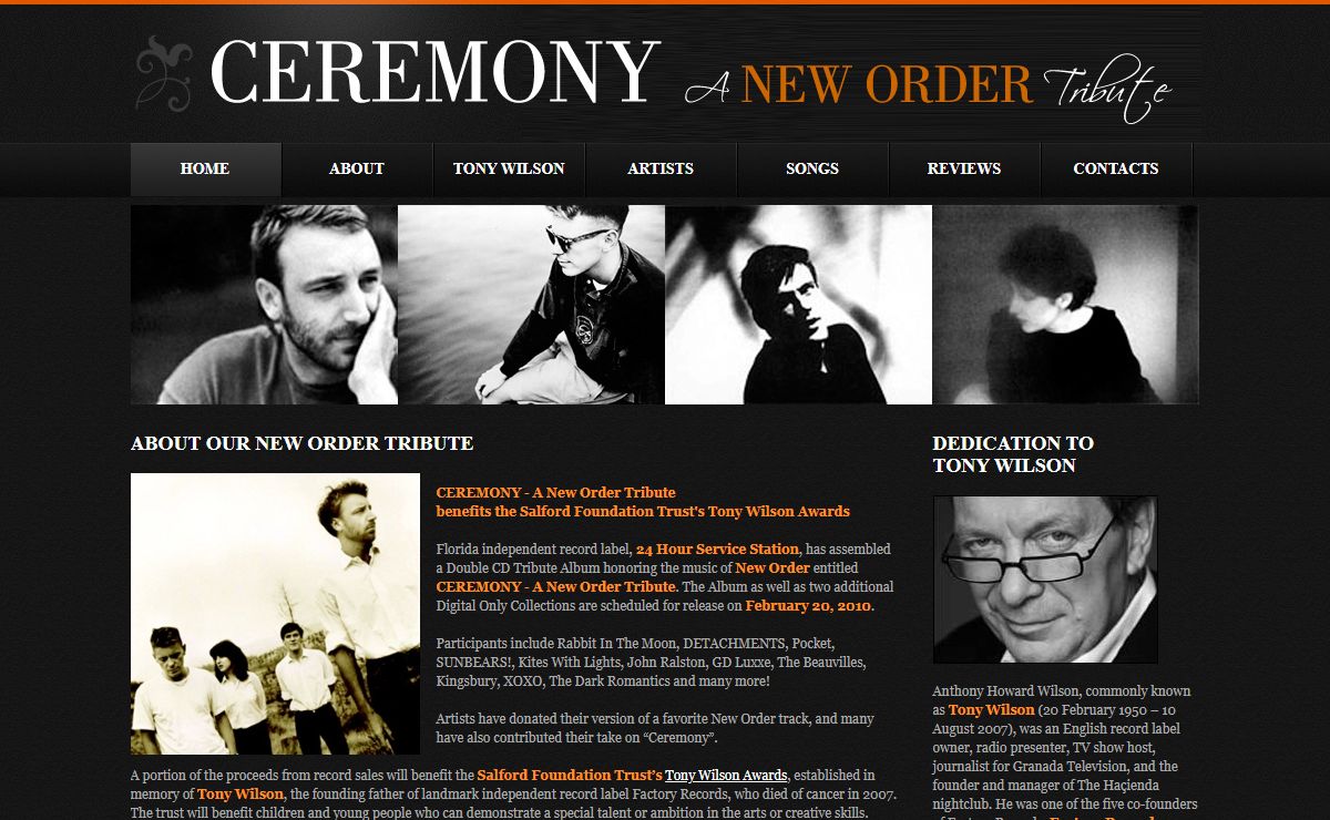 CEREMONY - A New Order Tribute