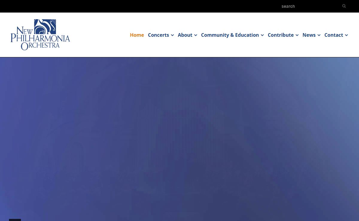 Home Page - New Philharmonia Orchestra